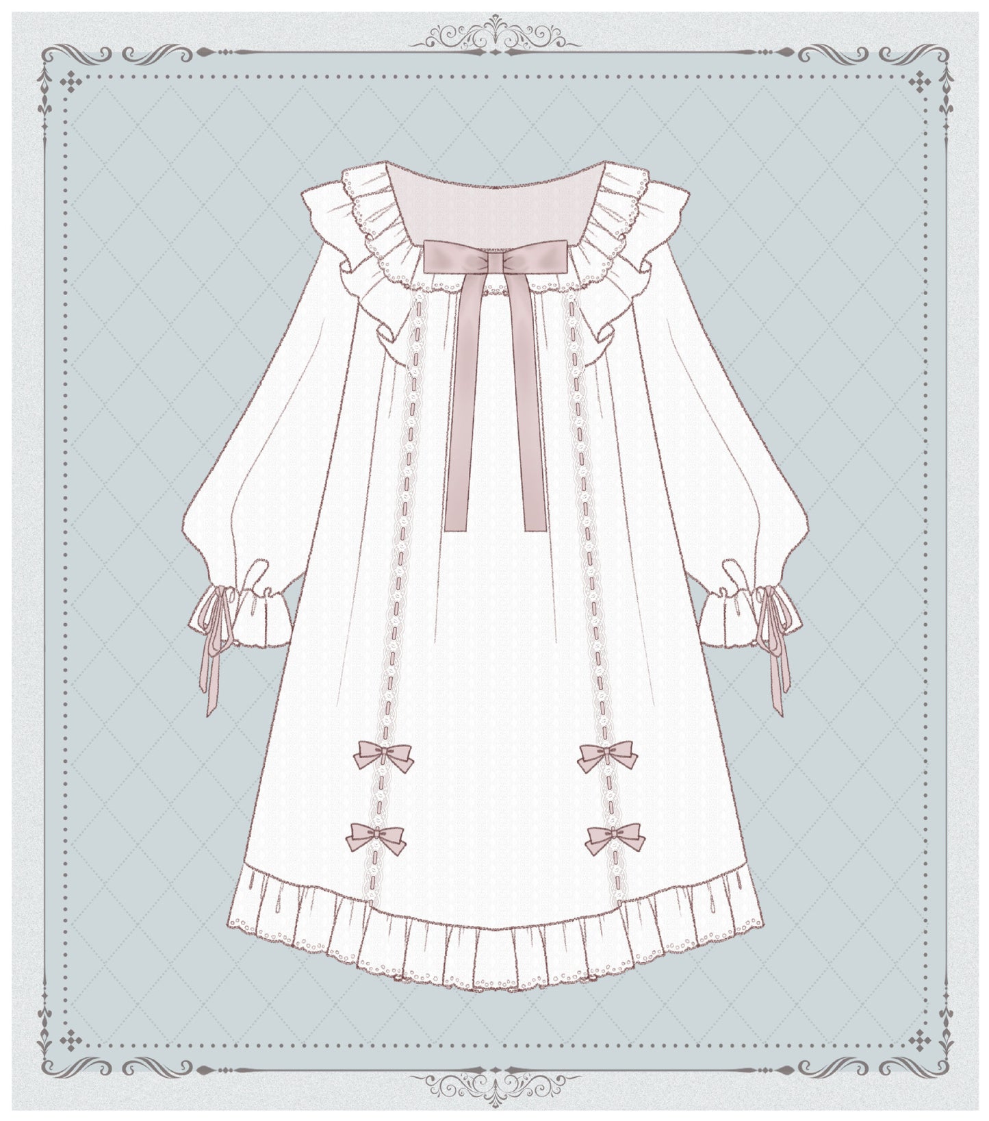 Night Dress♥Ready to Ship♥Relaxation♥Sweet Lolita Sleepwear & Lounge Wear