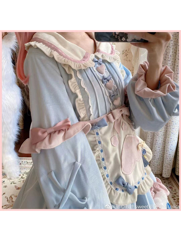 OP♥ Ready to Ship♥Kitty Cat Dessert Station ♥ Sweet Lolita Dress OP