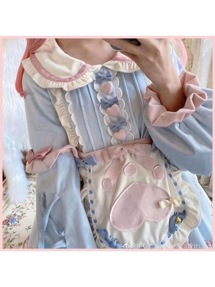 OP♥ Ready to Ship♥Kitty Cat Dessert Station ♥ Sweet Lolita Dress OP