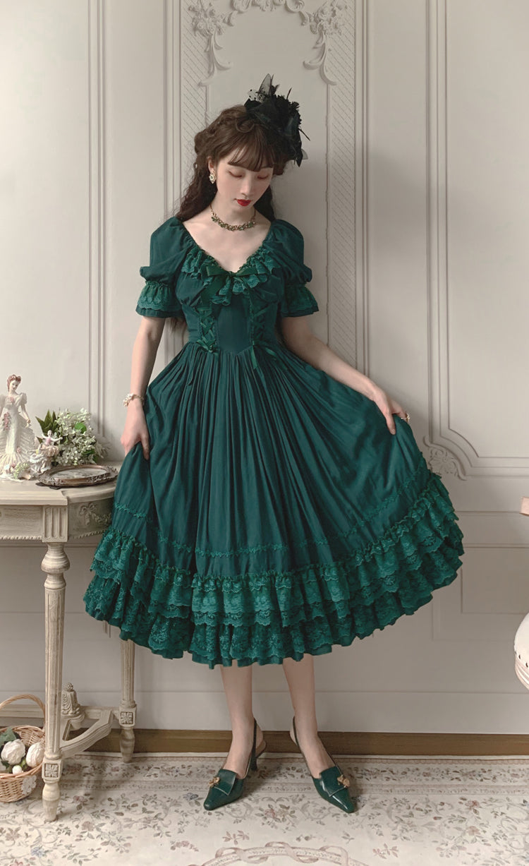 OP Dress♥Ready to Ship♥ Kiss of Nyx♥ Sweet Lolita Dress