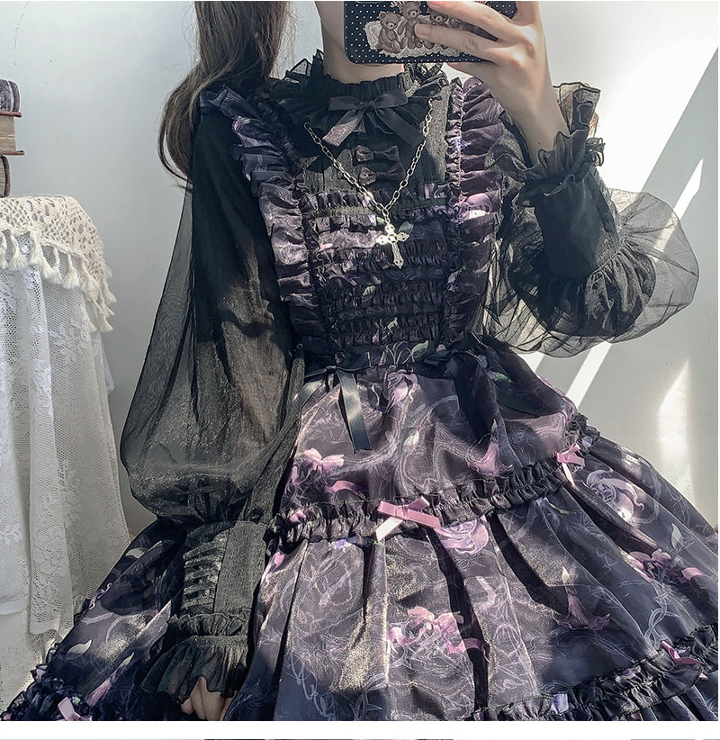 OP Dress♥Ready to Ship♥ Firefly Flower ♥Sweet Lolita Dress