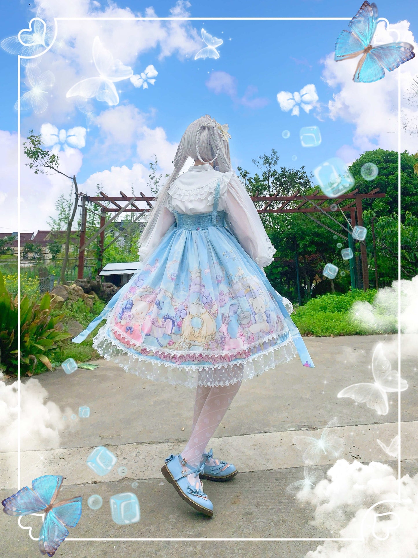 JSK Dress♥Ready to Ship♥Party Bear ♥ Sweet Lolita Dress