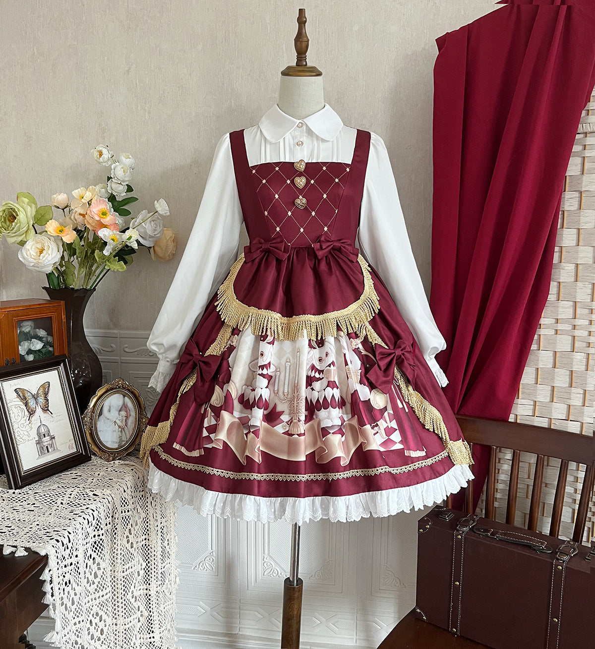 OP♥Ready to Ship♥Bunny Reading Club♥Lolita Dress