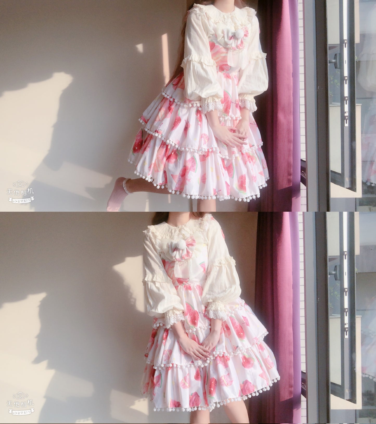 Blouse ♥pre-order 2 weeks♥Cream Sweetheart♥ Sweet Lolita