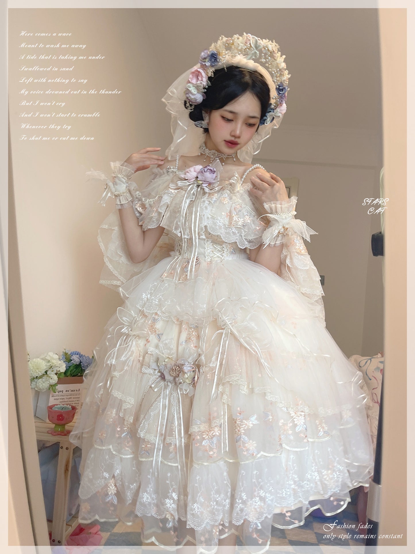 JSK Dress♥Pre-order-2 Months♥ Flower God Flora ♥Hime Lolita Dress