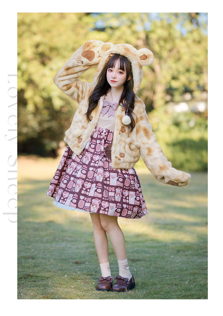 Winter Coats♥Ready to Ship♥Lying Bear♥Sweet Lolita