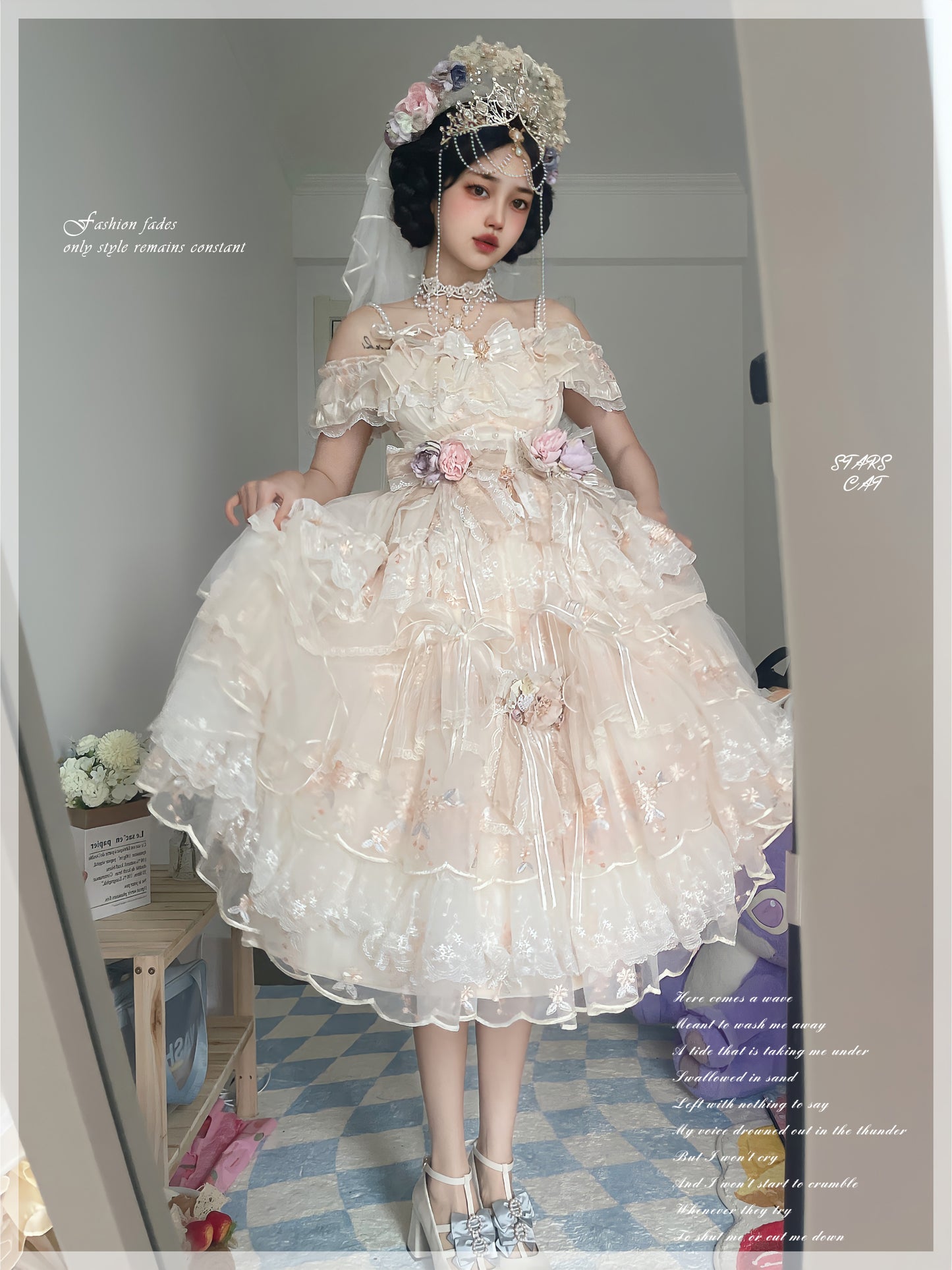JSK Dress♥Pre-order-2 Months♥ Flower God Flora ♥Hime Lolita Dress