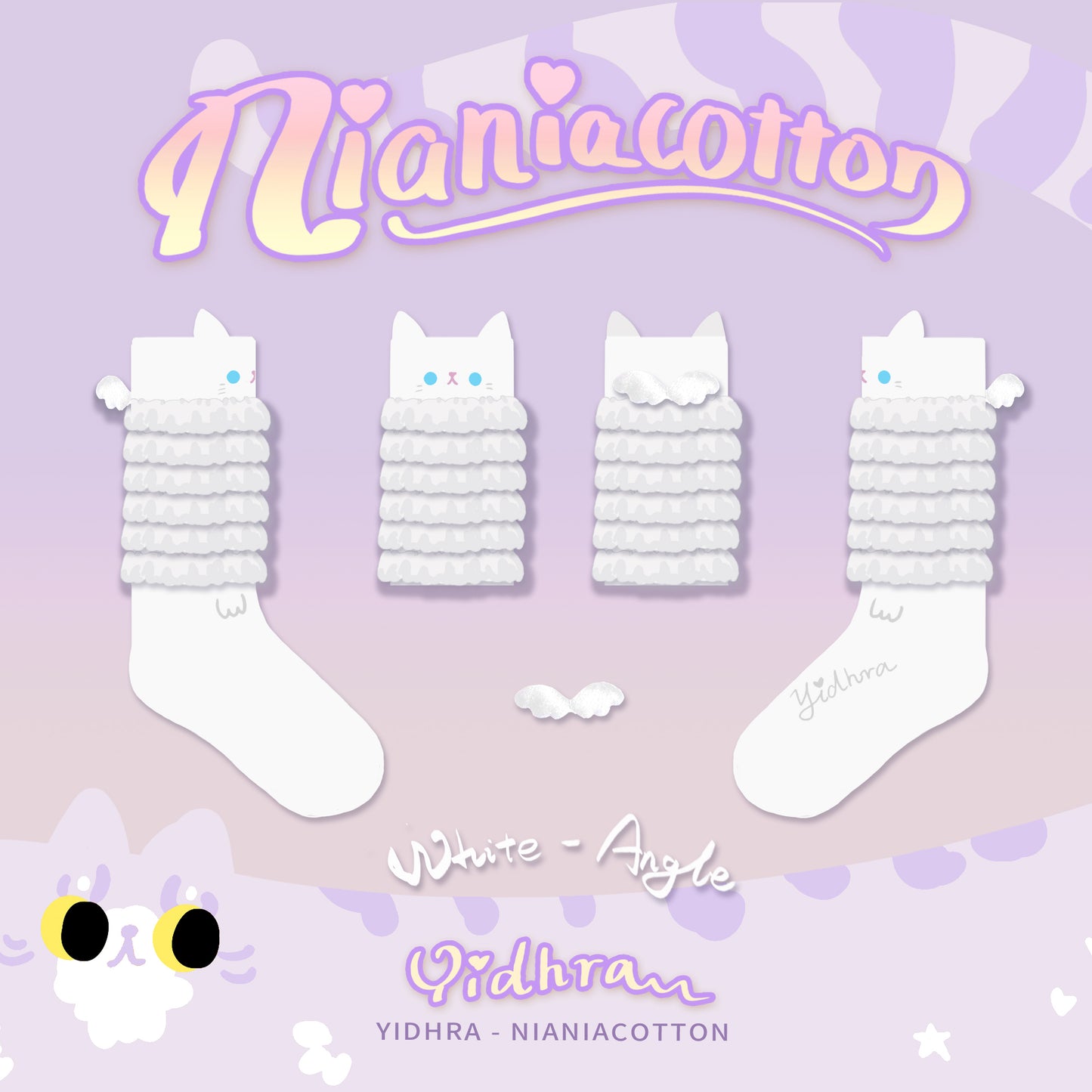 Cat Socks By Yidhra