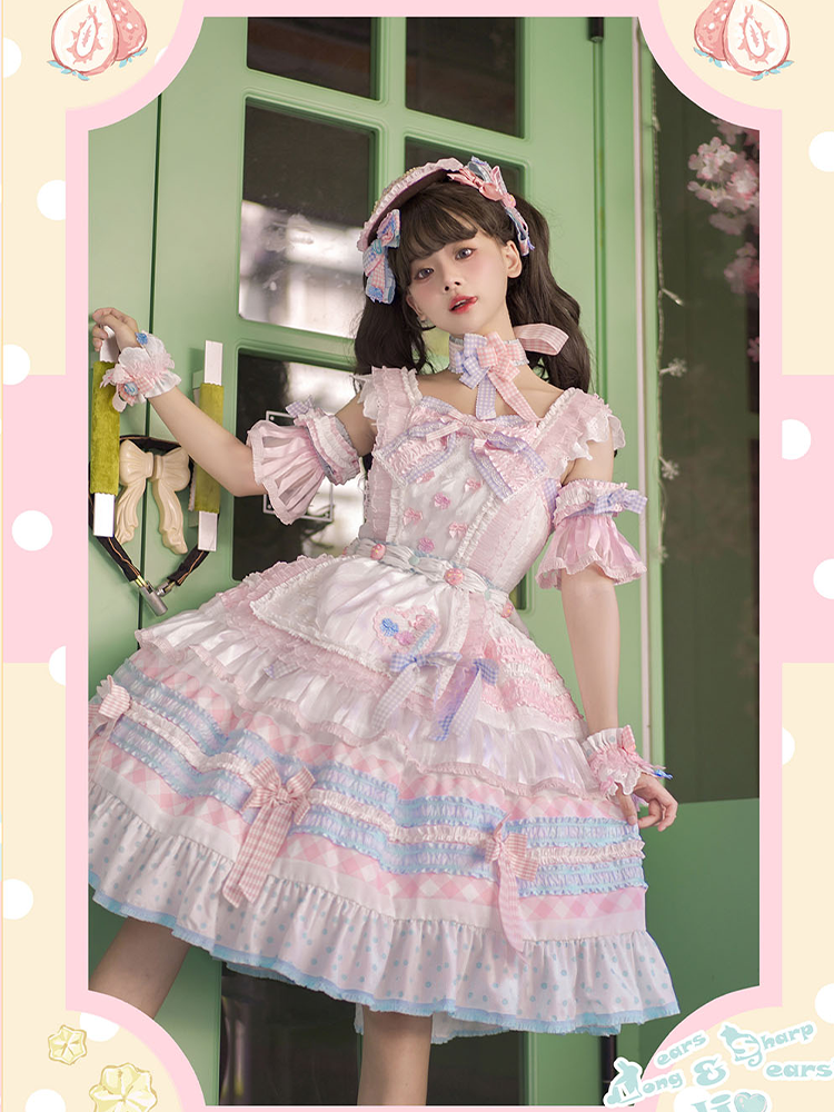 JSK Full Set ♥Pre-order♥Ice Cream Cake ♥Sweet Lolita Dress