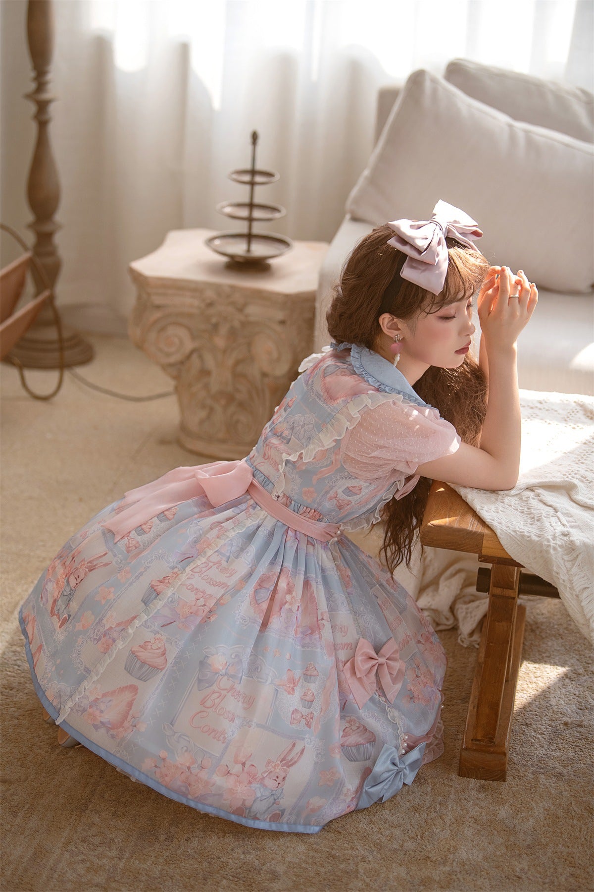 OP♥ Ready to Ship♥Rabbit Candy Wrapper ♥Sweet Lolita Dress
