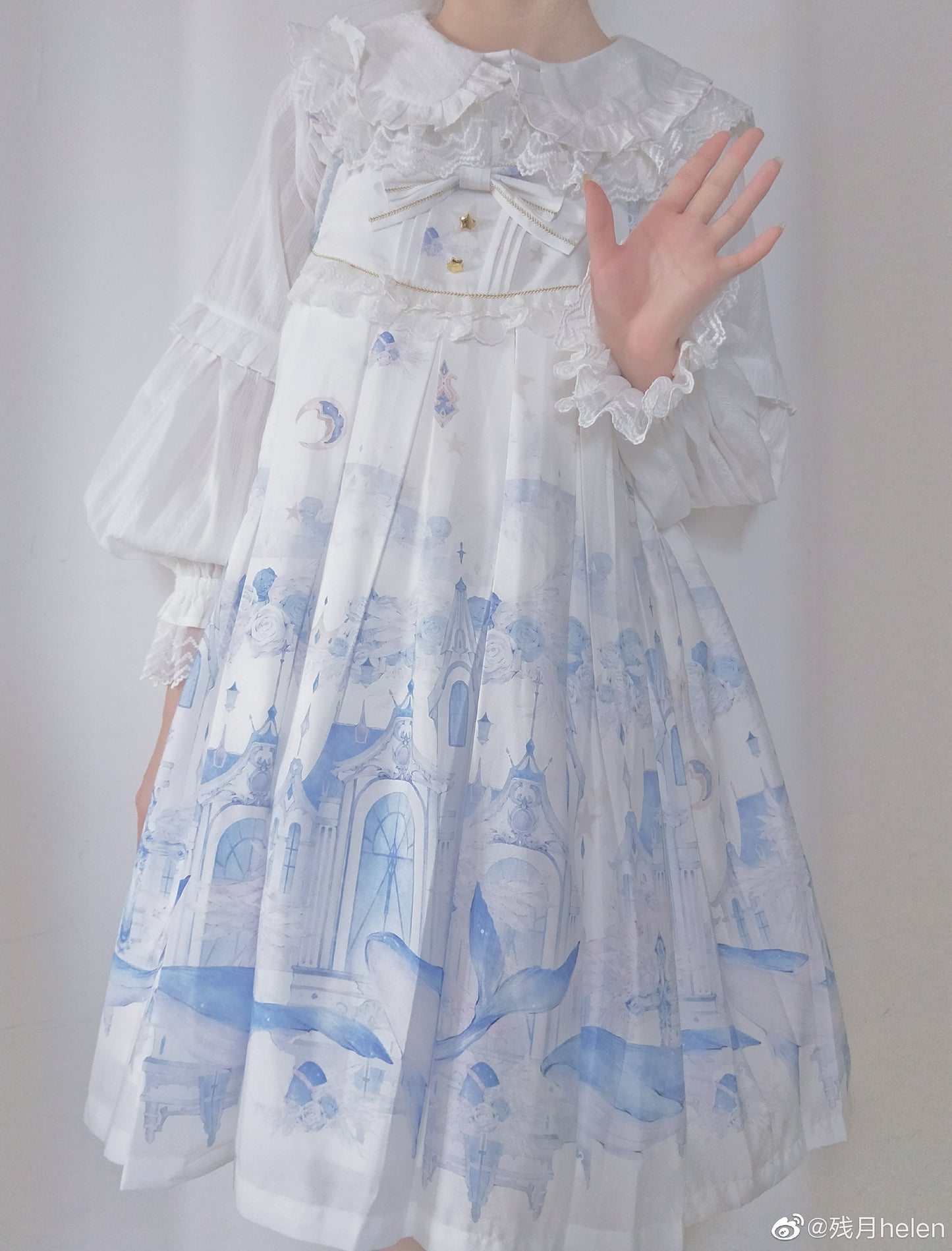 Blouse ♥pre-order 2 weeks♥Cream Sweetheart♥ Sweet Lolita