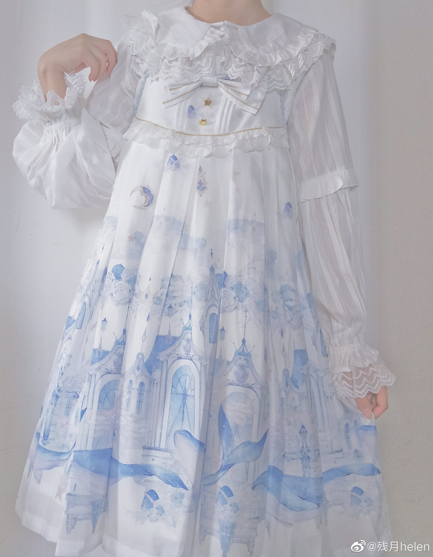 Blouse ♥pre-order 2 weeks♥Cream Sweetheart♥ Sweet Lolita