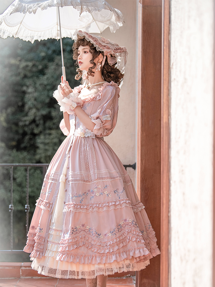 OP Set ♥Ready to Ship♥Former Days Souvenirs♥Hime Lolita Dress