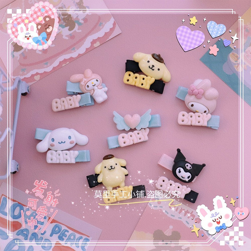 Lolita Cute Pair Hairclips