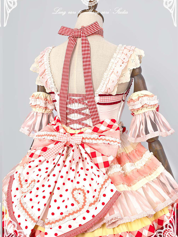 JSK Full Set ♥Pre-order♥Strawberry Cake ♥Sweet Lolita Dress