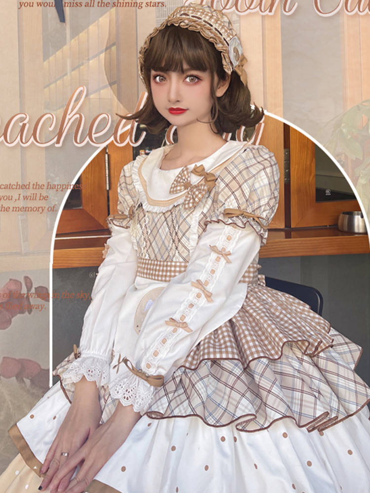 OP♥Ready to Ship♥Poached Egg♥Sweet Lolita Dress