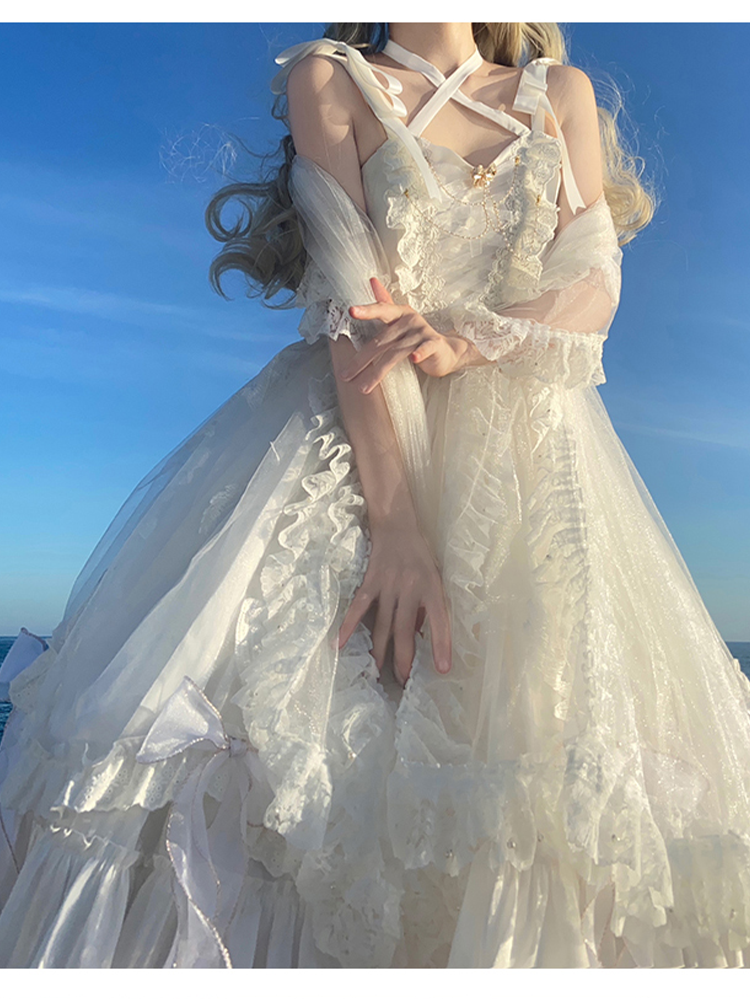 JSK ♥Ready to Ship♥dream feather ♥ Hime Lolita Dress