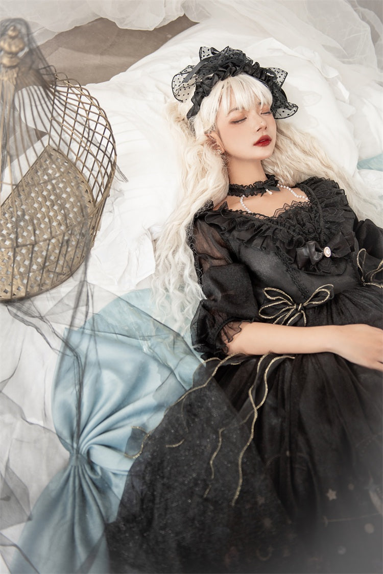 OP♥Ready to Ship♥Planet Butterfly♥Sweet Lolita Dress