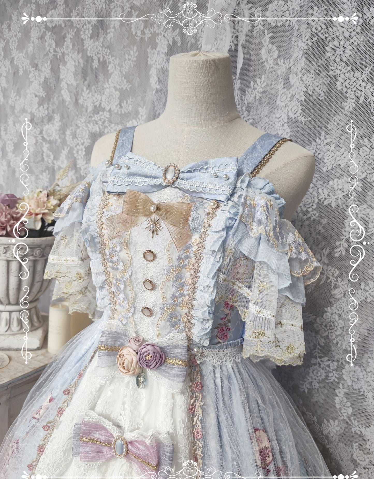 JSK Set ♥Ready to Ship♥Song in the moonlight ♥Hime Lolita Dress