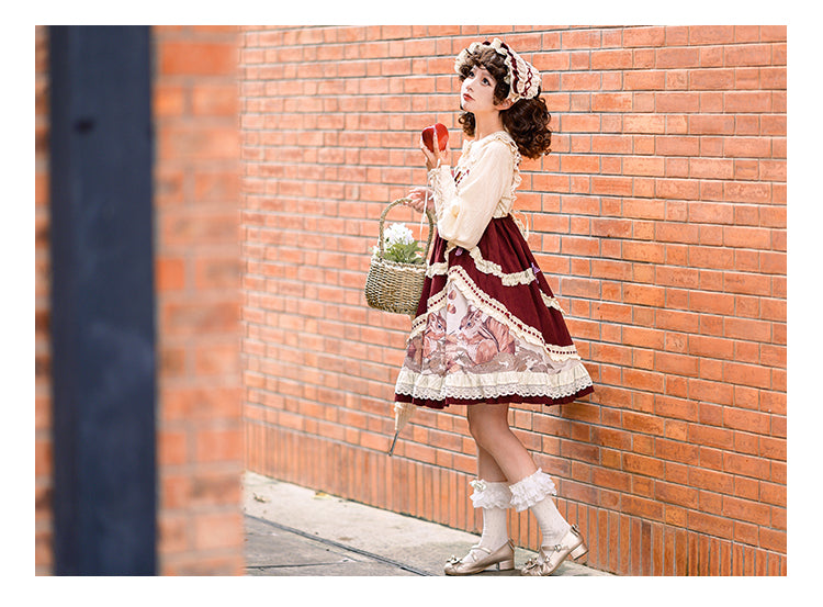 JSK & Blouse ♥Ready to Ship♥Little Acorn♥Sweet Lolita JSK Dress