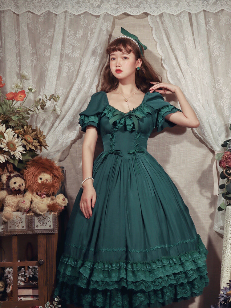 OP Dress♥Ready to Ship♥ Kiss of Nyx♥ Sweet Lolita Dress