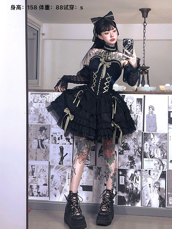 JSK Dress♥Ready to Ship♥ Cross Hime ♥Lolita Dress