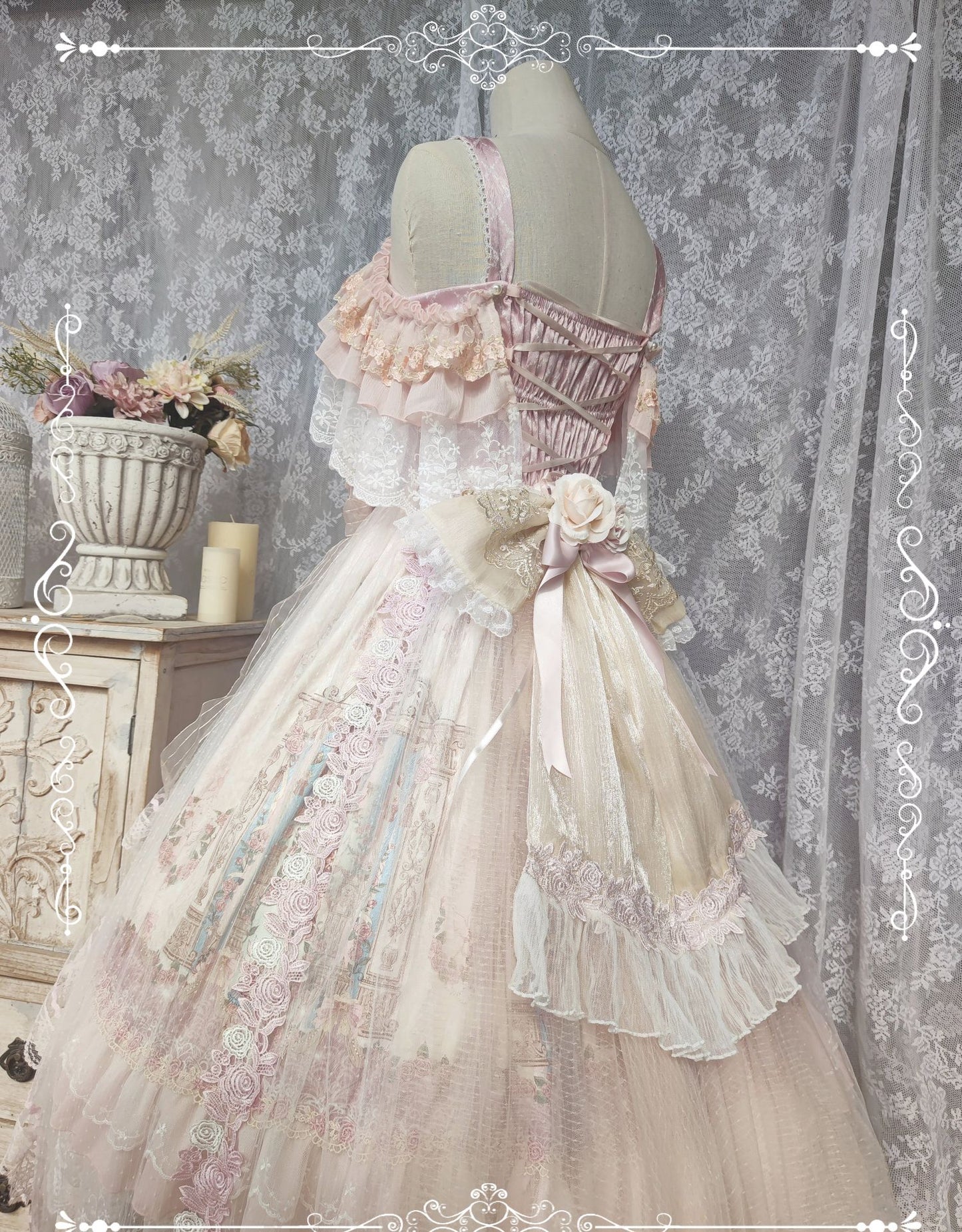 JSK Set ♥Ready to Ship♥Song in the moonlight ♥Hime Lolita Dress