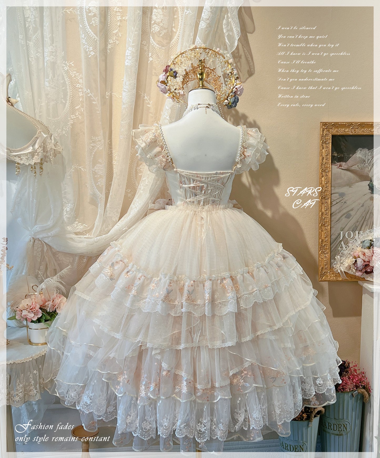 JSK Dress♥Pre-order-2 Months♥ Flower God Flora ♥Hime Lolita Dress