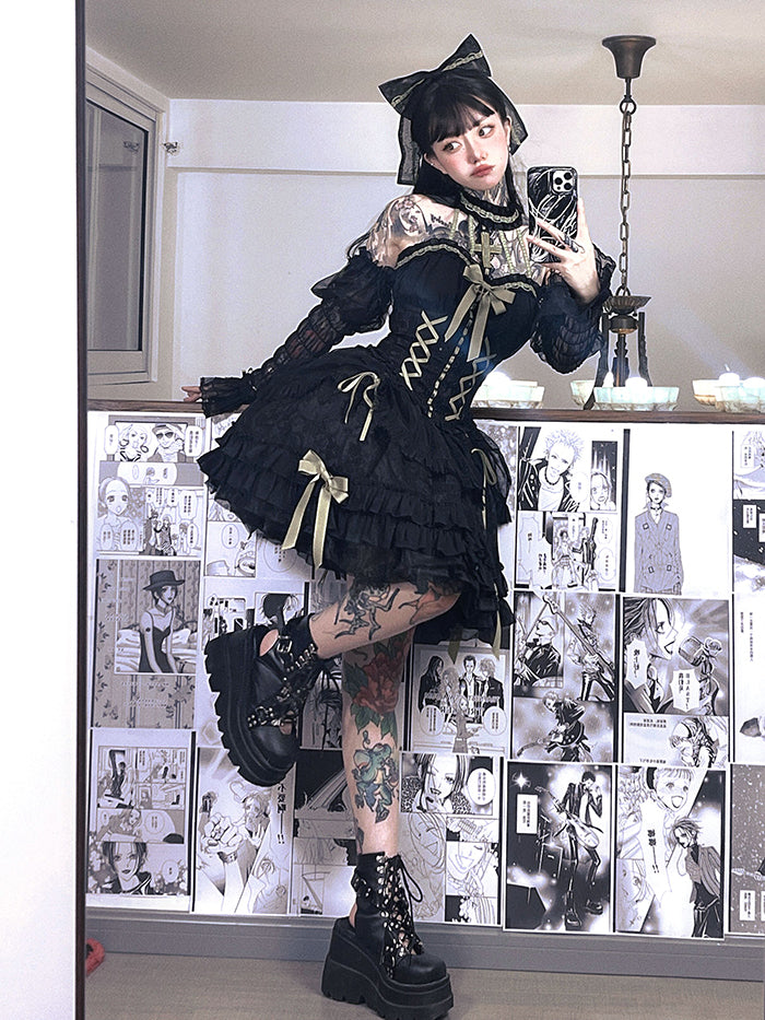 JSK Dress♥Ready to Ship♥ Cross Hime ♥Lolita Dress