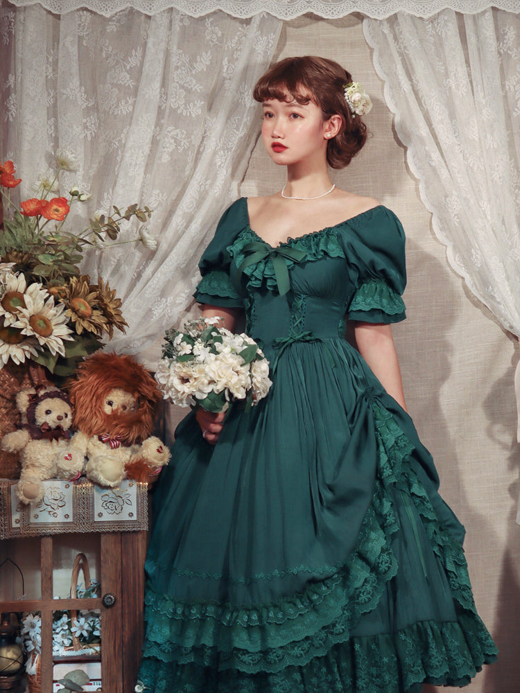 OP Dress♥Ready to Ship♥ Kiss of Nyx♥ Sweet Lolita Dress