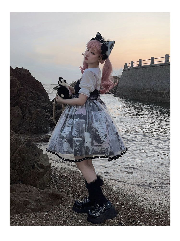 JSK♥ Ready to Ship♥Tengu Eclipse ♥ Lolita dress