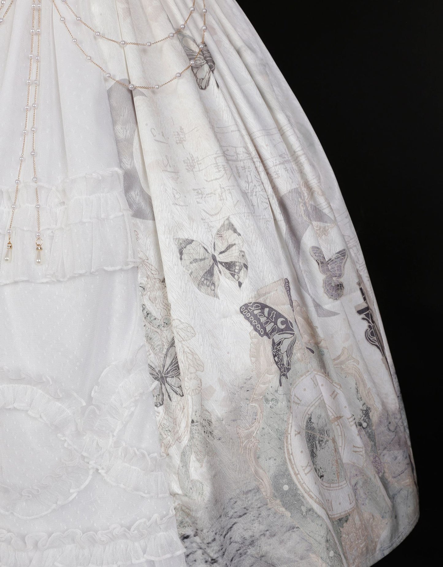 OP ♥Ready to Ship♥The Clock and Butterfly♥Lolita Dress