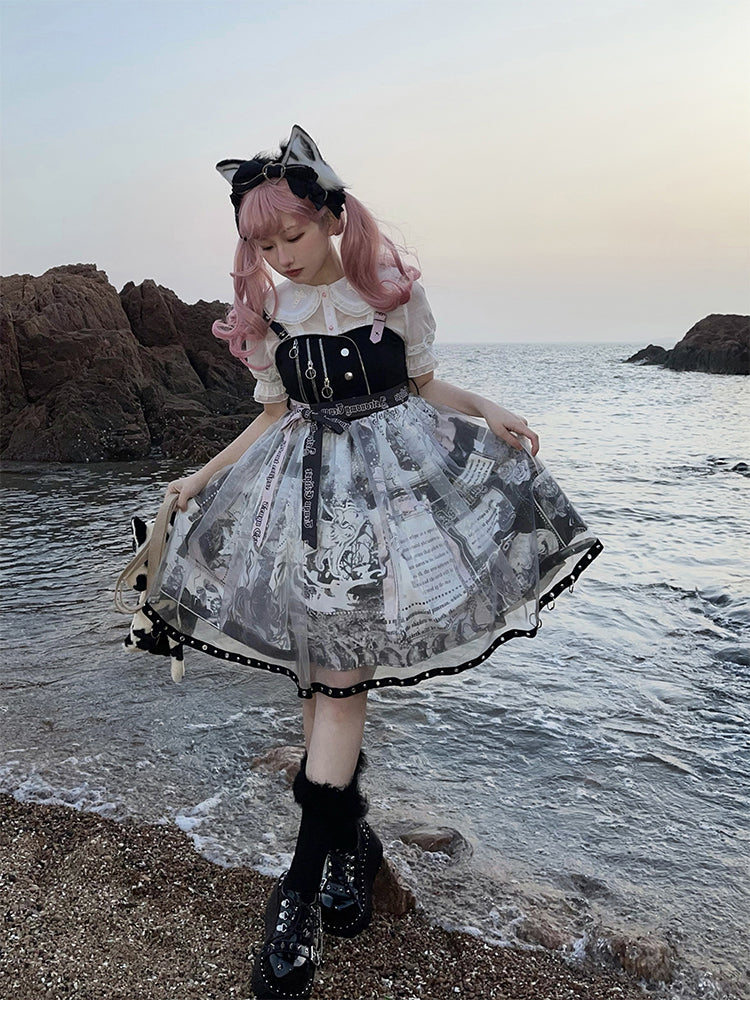 JSK♥ Ready to Ship♥Tengu Eclipse ♥ Lolita dress