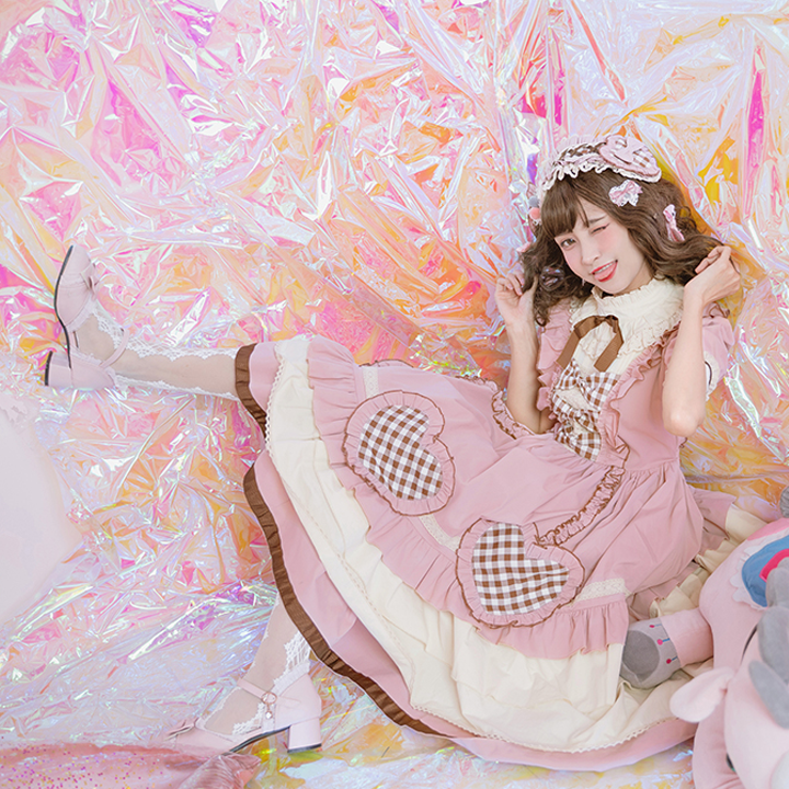 OP ♥Ready to Ship♥ To My Little Cherry ♥ Sweet Lolita Long Sleeve Dress