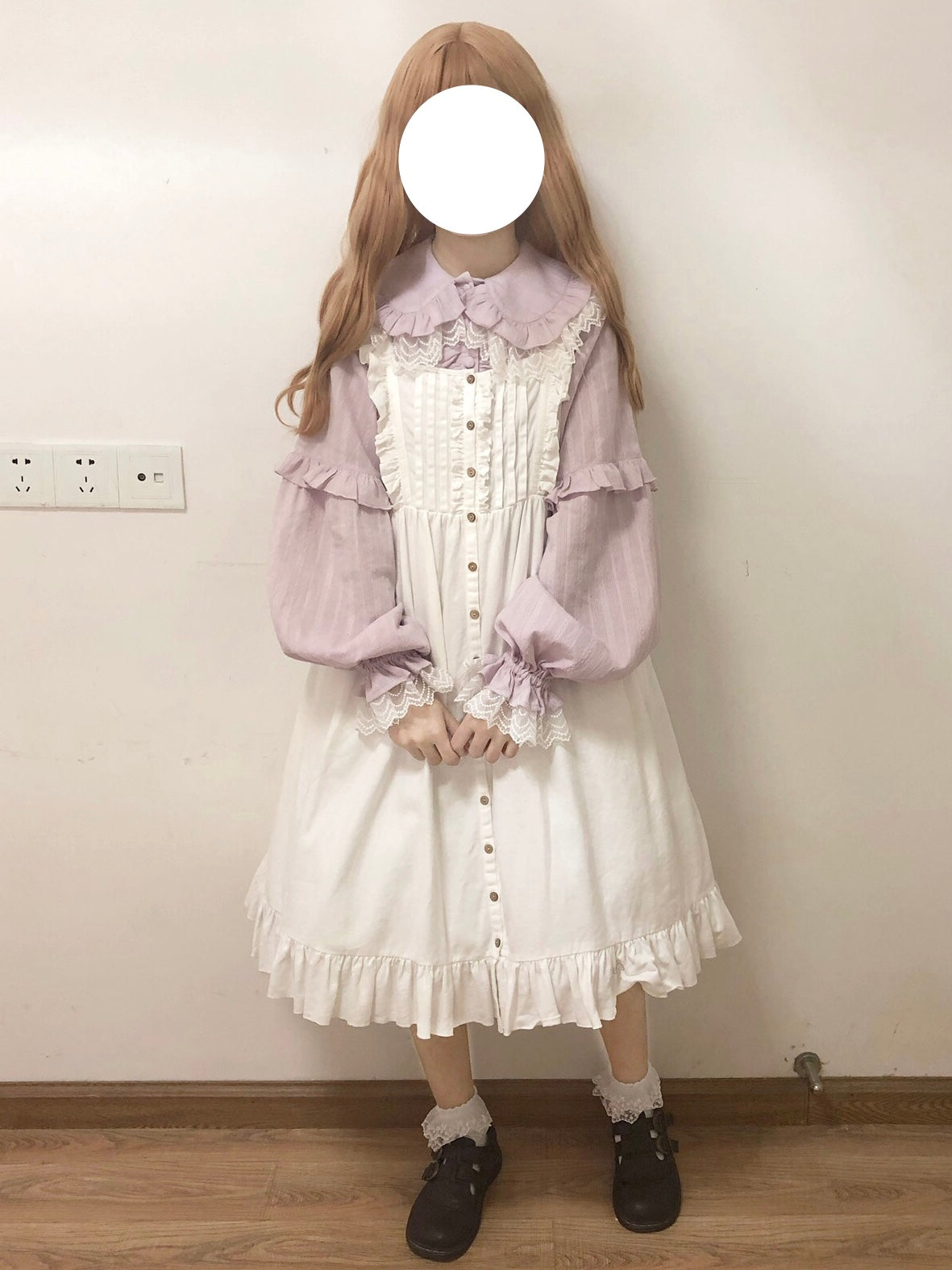 Blouse ♥pre-order 2 weeks♥Cream Sweetheart♥ Sweet Lolita