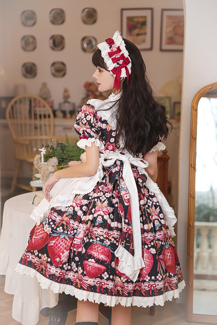JSK & OP Dress♥Ready to Ship♥ Strawberry Revolution ♥Sweet Lolita Dress