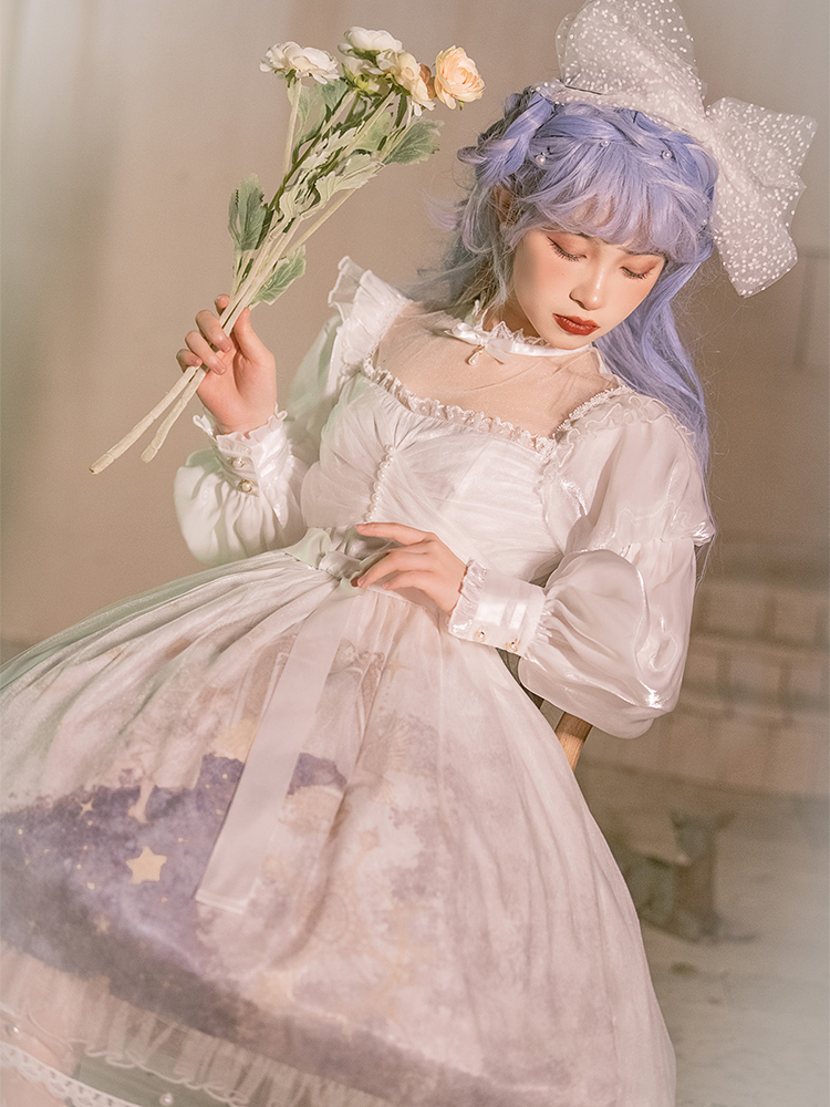 OP ♥Ready to Ship♥Pick the Stars♥Sweet Lolita Dress