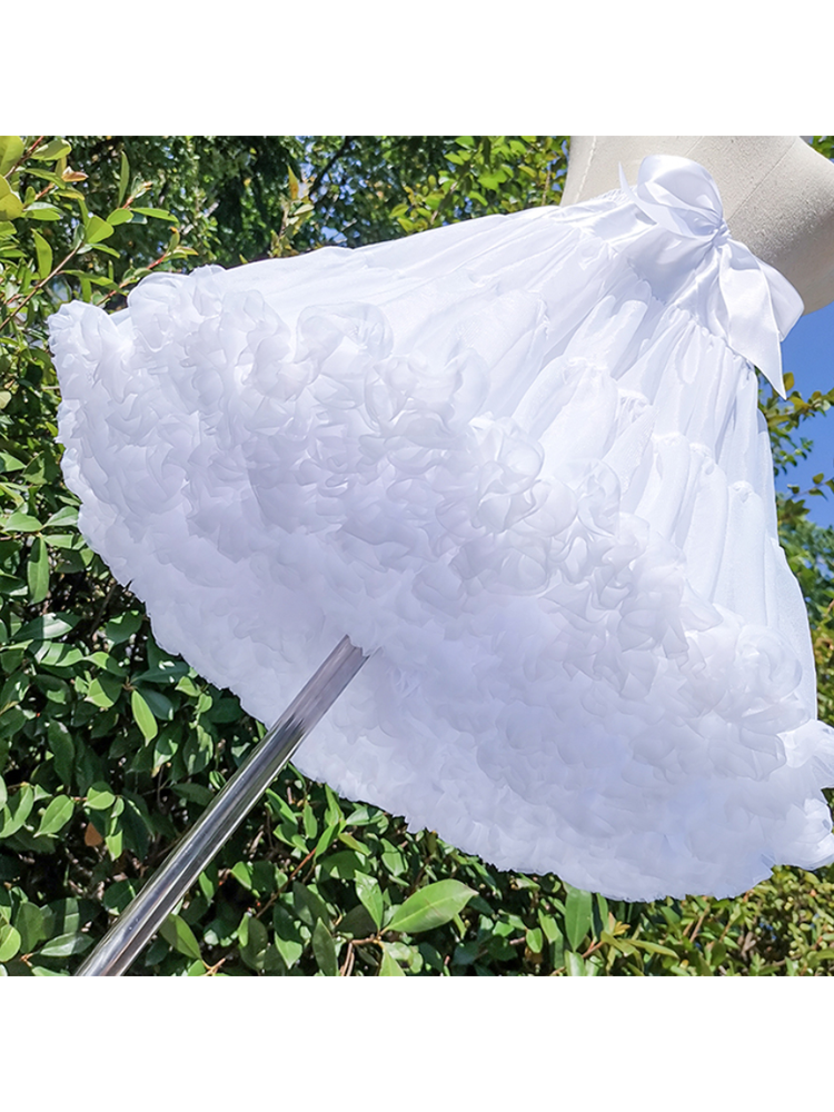 Rainbow Story Daily 45cm Length Cloud White Petticoat