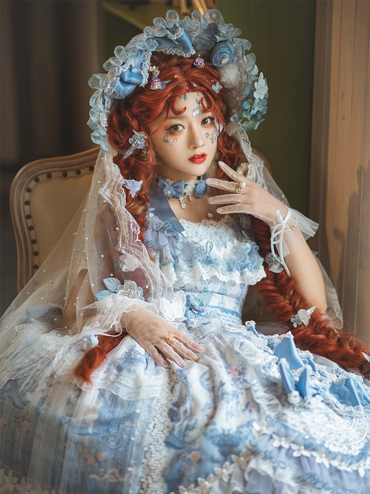OP Set ♥Ready to Ship♥Key to the Fairyland ♥Lolita Dress