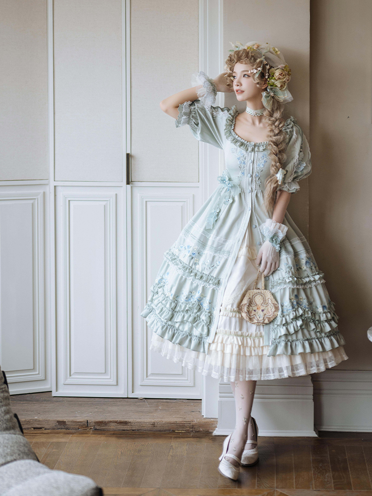 OP Set ♥Ready to Ship♥Former Days Souvenirs♥Hime Lolita Dress