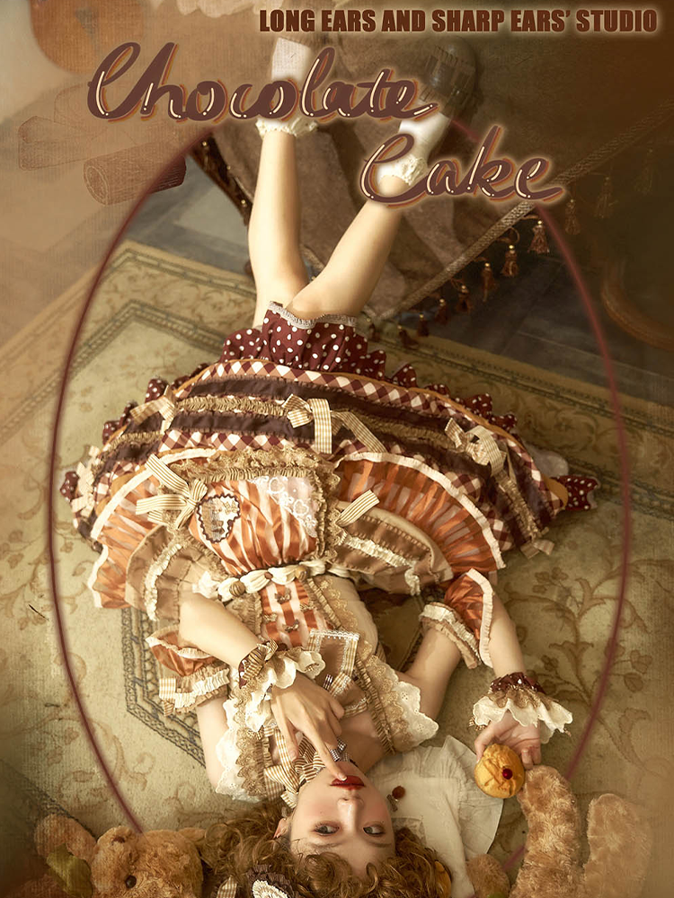 JSK Full Set ♥Pre-order♥Chocolate Cake ♥Sweet Lolita Dress