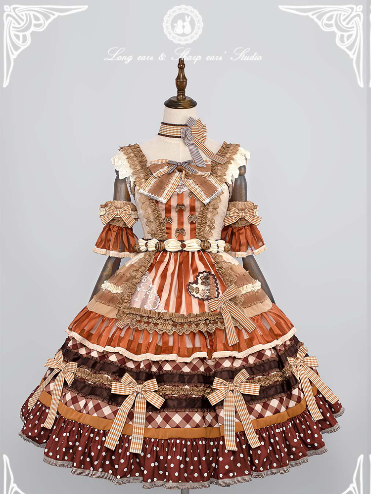 JSK Full Set ♥Pre-order♥Chocolate Cake ♥Sweet Lolita Dress