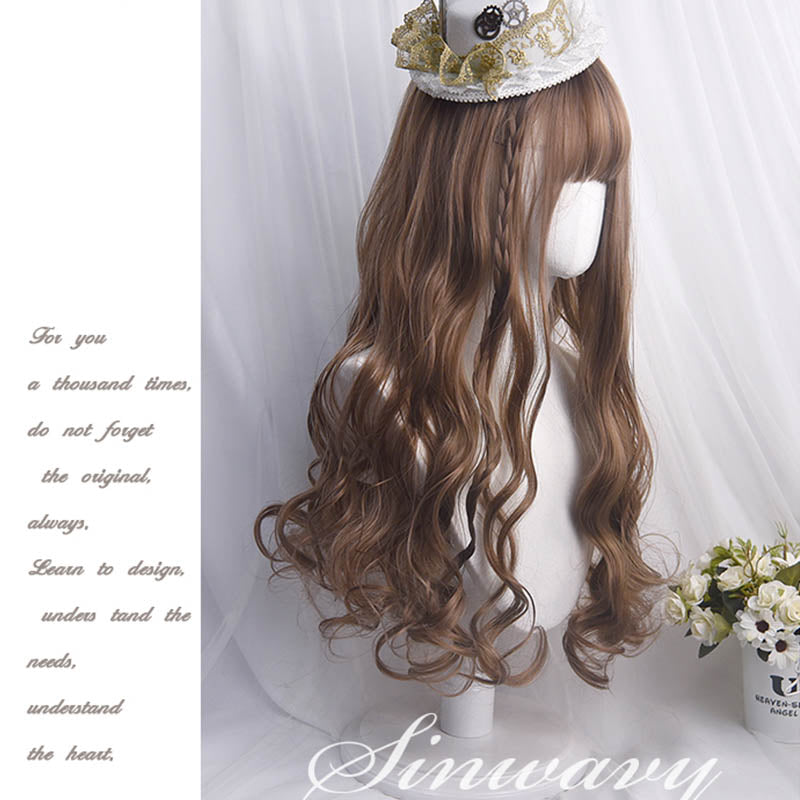 Long Curly Cute Lolita Synthetic Wig