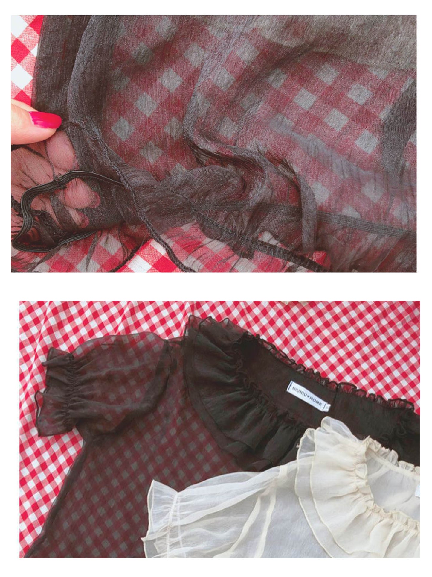Summer Lolita Classic Lolita Falbala Blouse