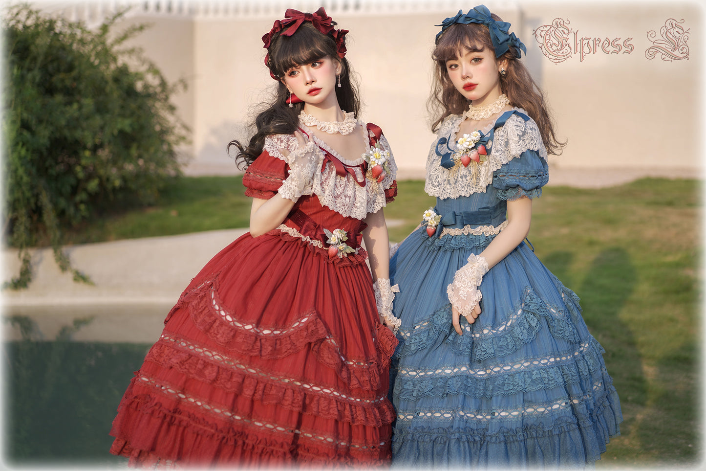 OP Dress Full Set♥Pre-order 3 months♥ Xingxiang Red Color ♥Sweet Lolita Dress
