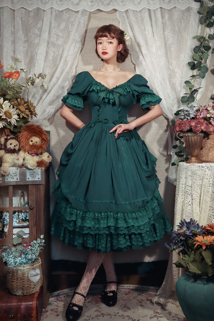 OP Dress♥Ready to Ship♥ Kiss of Nyx♥ Sweet Lolita Dress