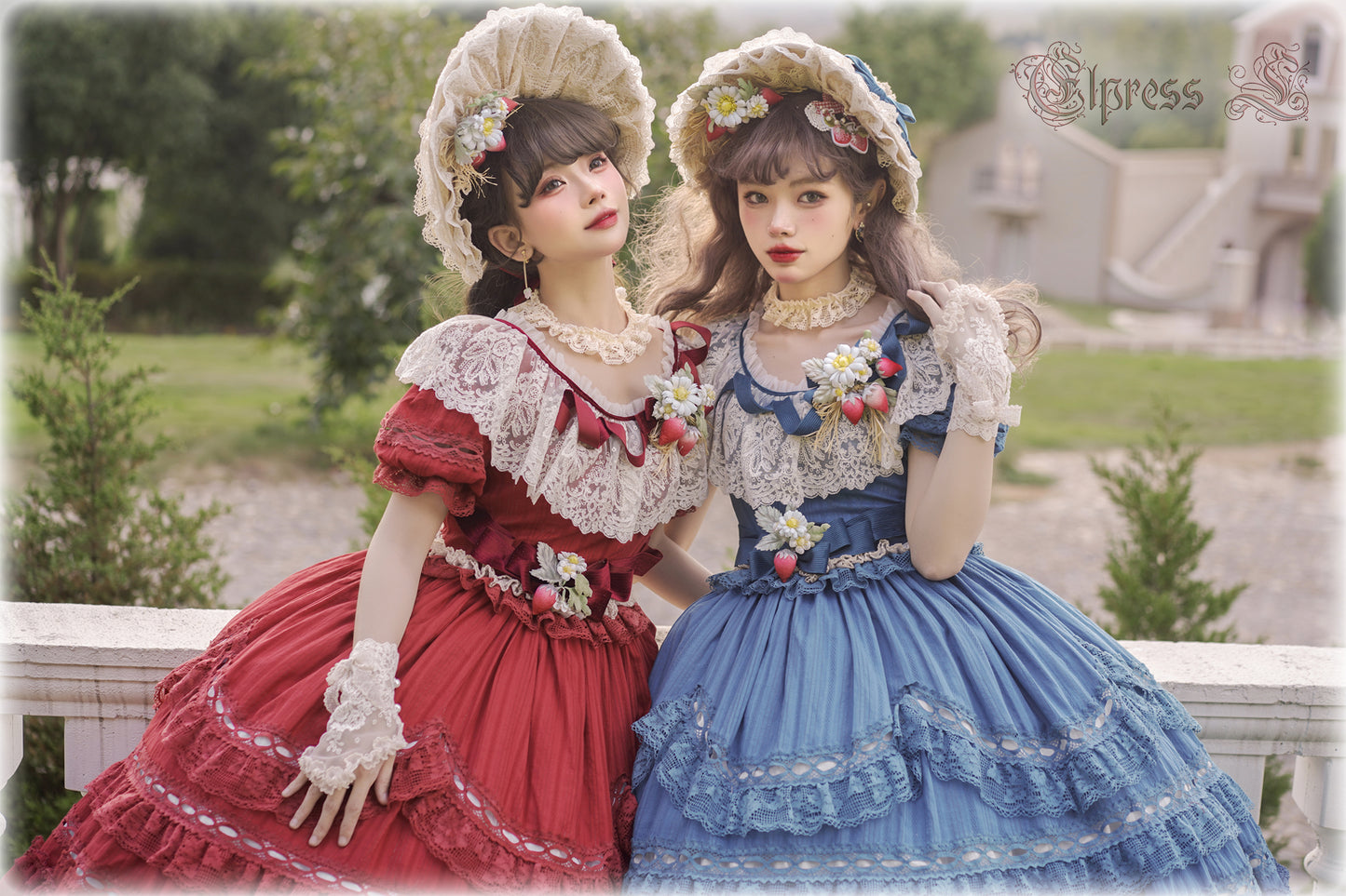 OP Dress Full Set♥Pre-order 3 months♥ Xingxiang Red Color ♥Sweet Lolita Dress