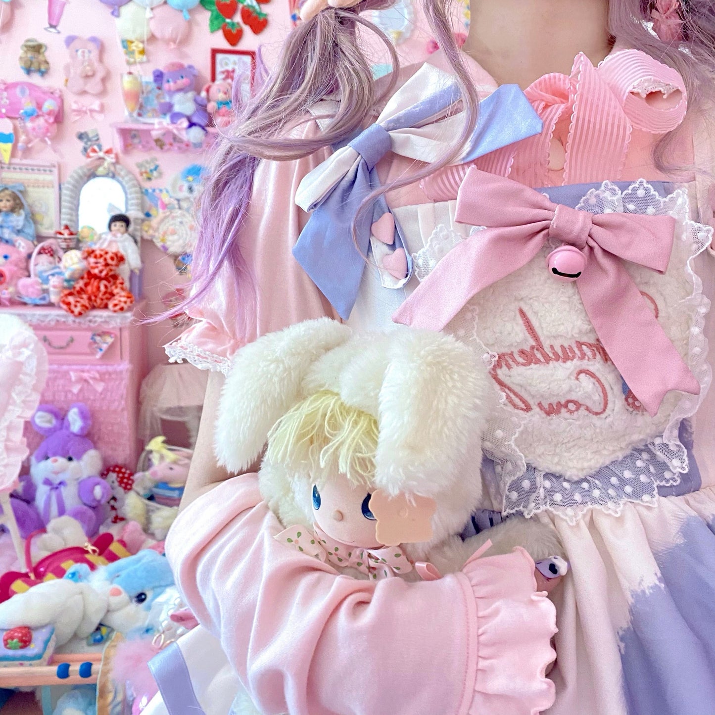 JSK Dress♥Pre-order 3 weeks♥ Strawberry Cow♥Sweet Lolita Dress