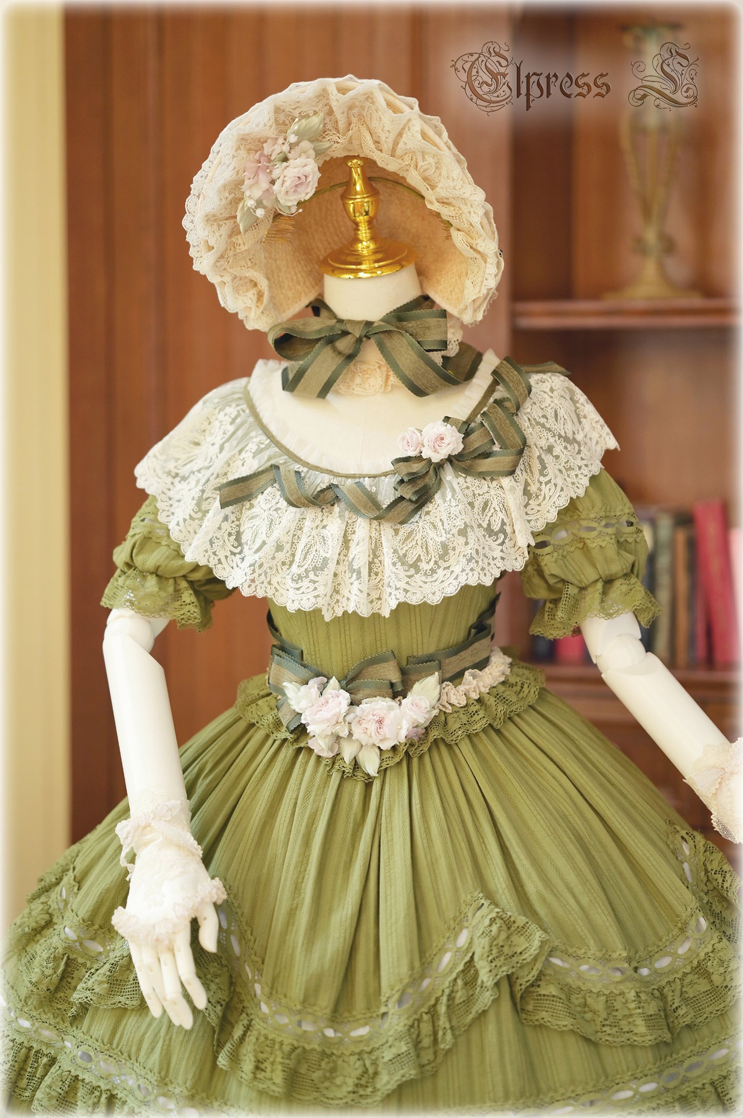 OP Dress Full Set♥Pre-order 3 months♥ Xingxiang Green Color ♥Sweet Lolita Dress