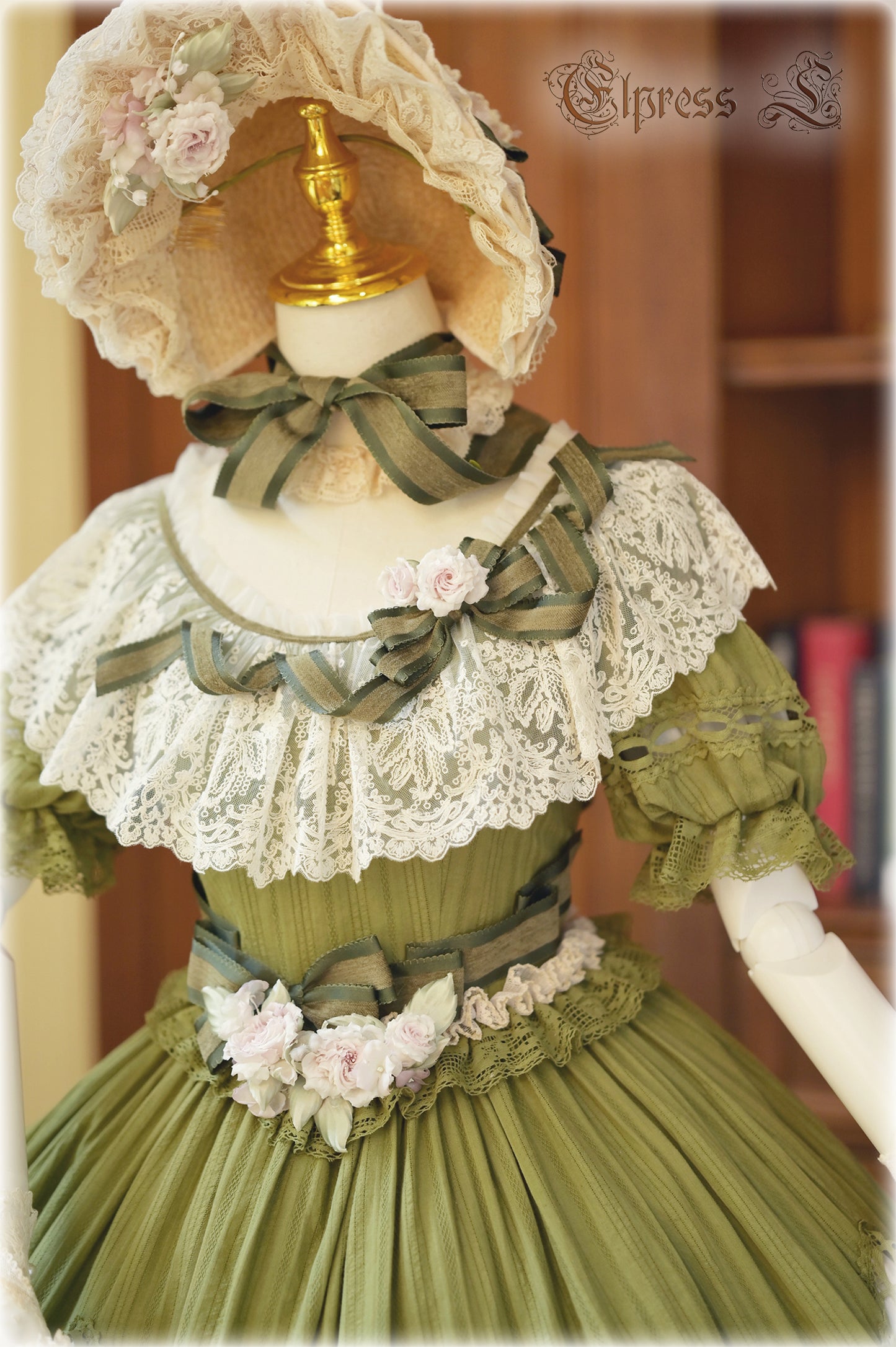 OP Dress Full Set♥Pre-order 3 months♥ Xingxiang Green Color ♥Sweet Lolita Dress